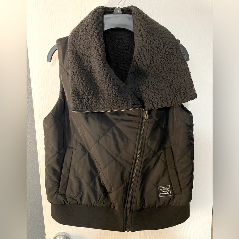 Harley-Davidson Women's Reversible Sherpa Fleece Biker Vest